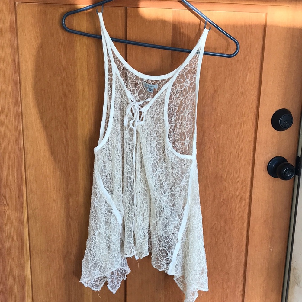 Lace shirt size xs
